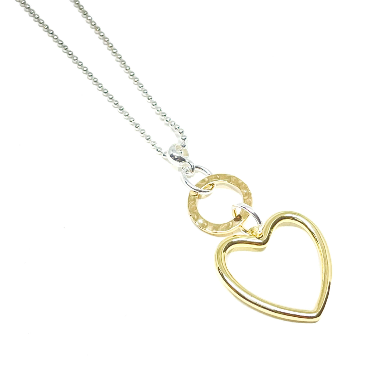 Athena Heart Necklace - Gold