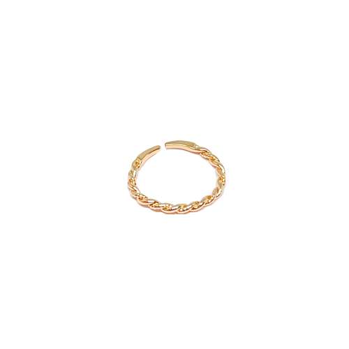 Rachel Twist Ring - Rose Gold
