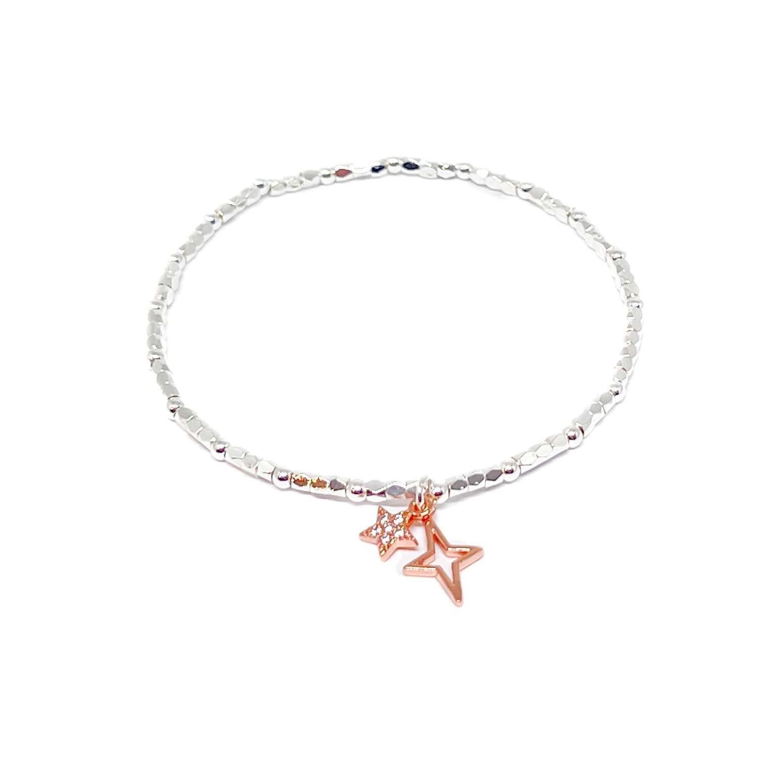 Astra Star Bracelet - Rose Gold