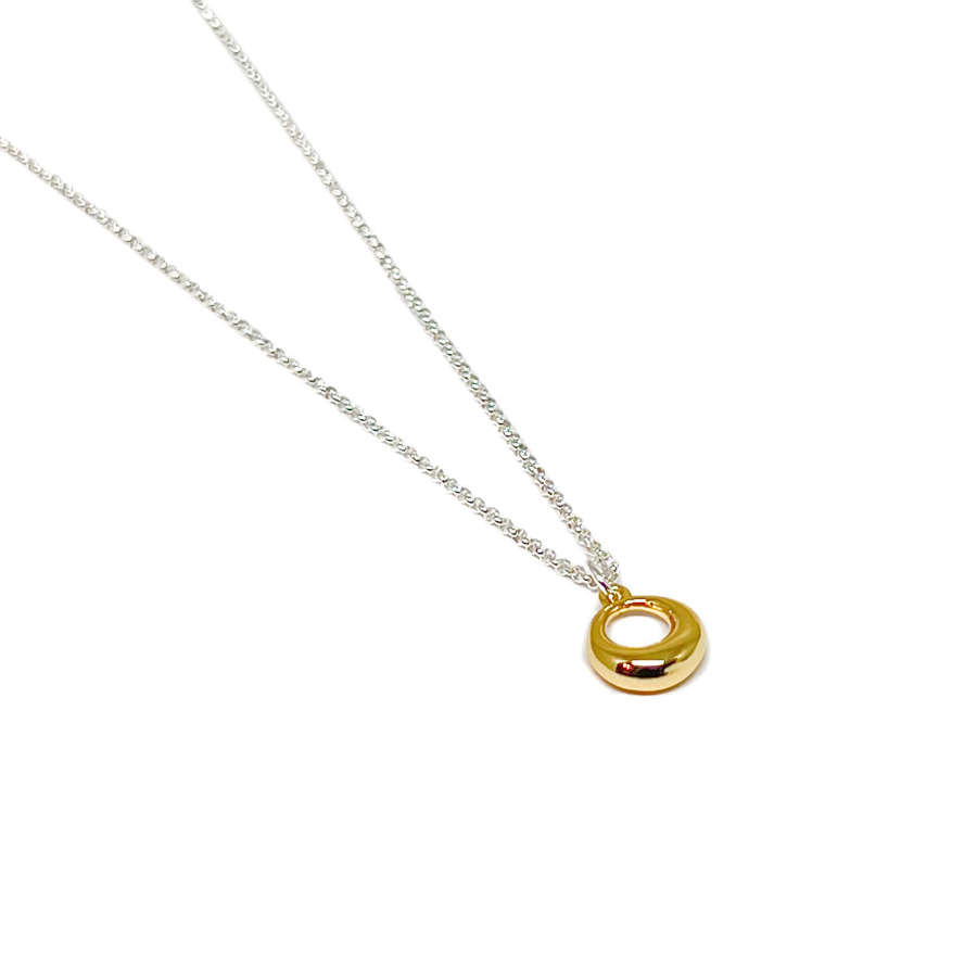 Demi Circle Necklace - Gold