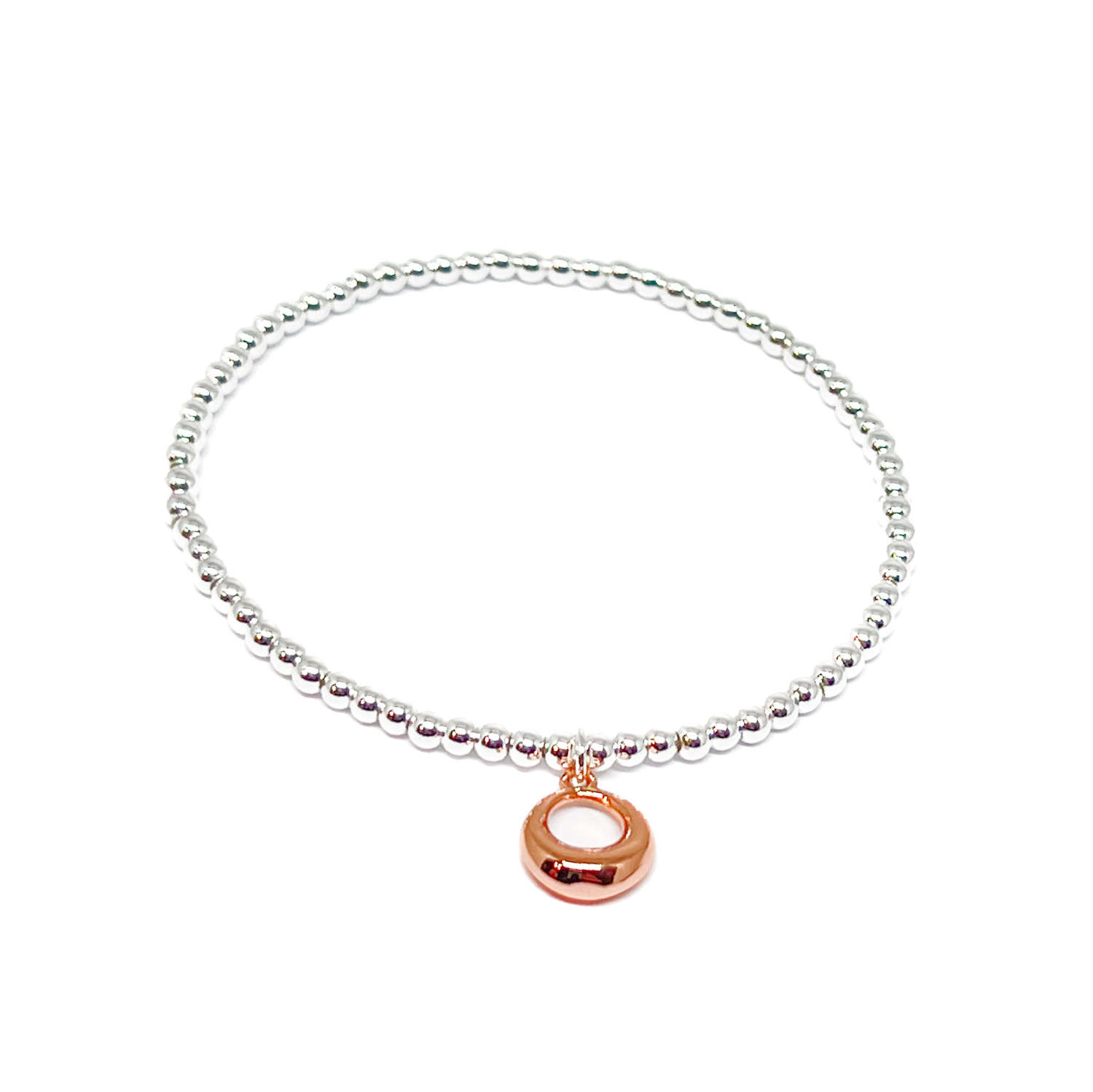 Demi Circle Bracelet - Rose Gold