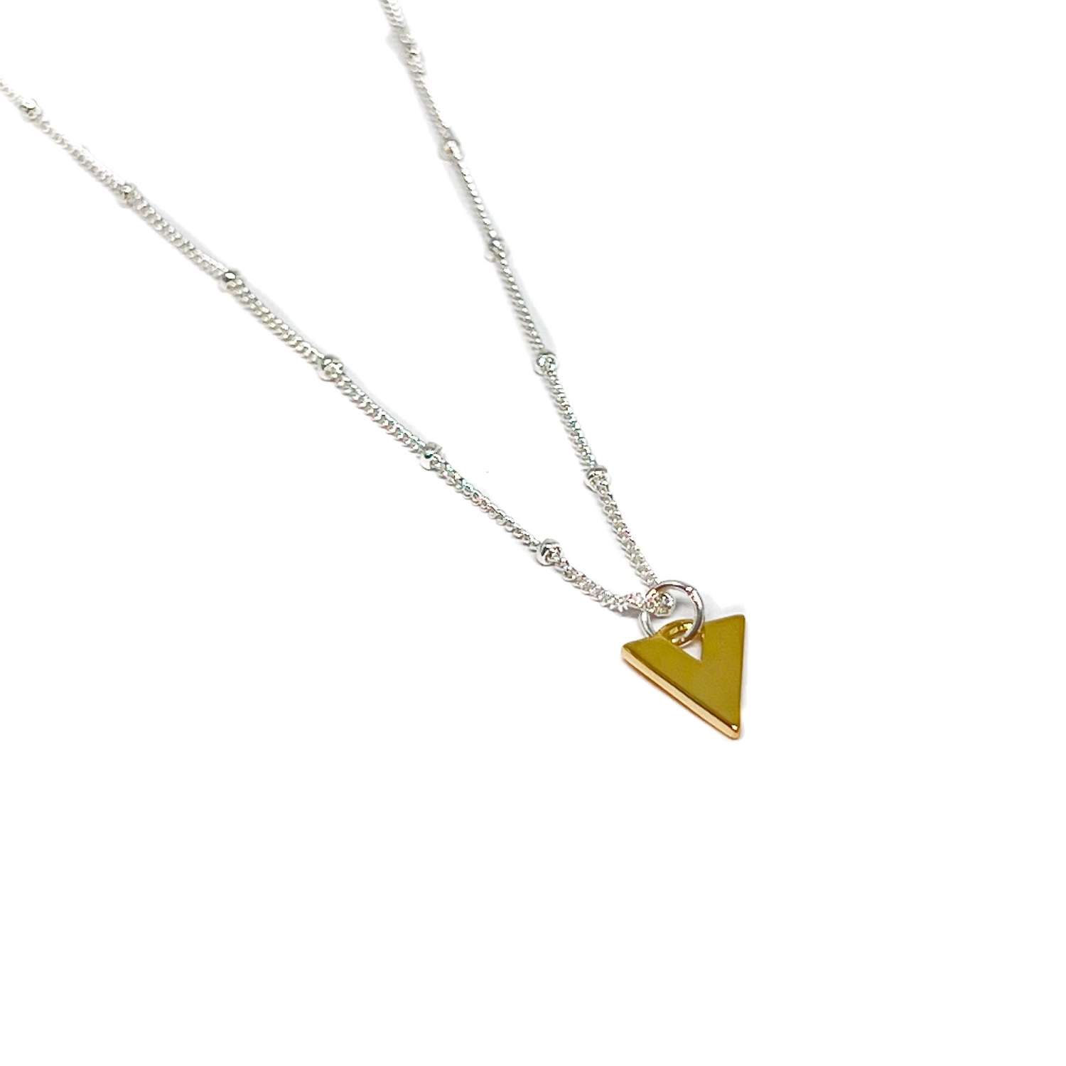 Remi Triangle Necklace - Gold