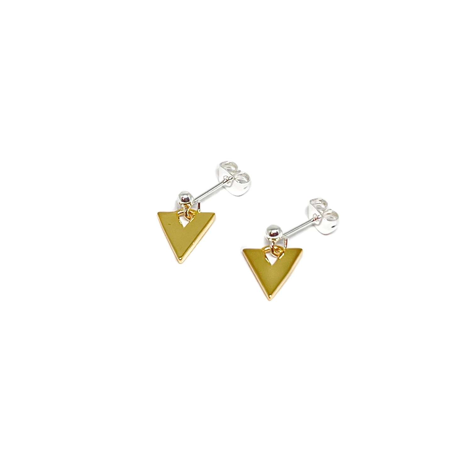 Remi Triangle Earrings - Gold