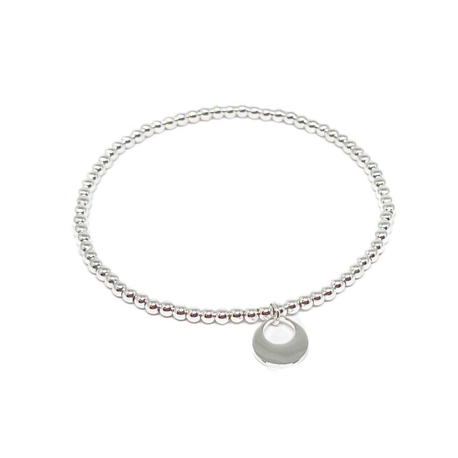 Paris Circle Bracelet - Silver