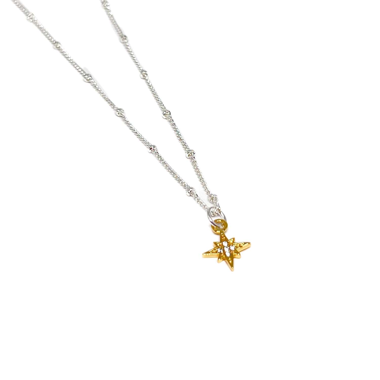 Trista Star Necklace - Gold