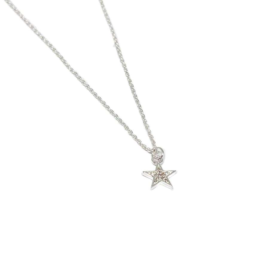 Astrid Star Necklace - Silver