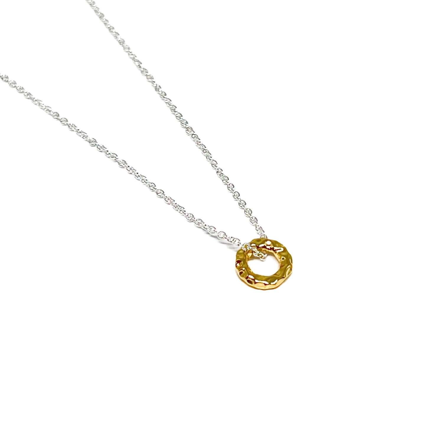 Blake Ring Necklace - Gold