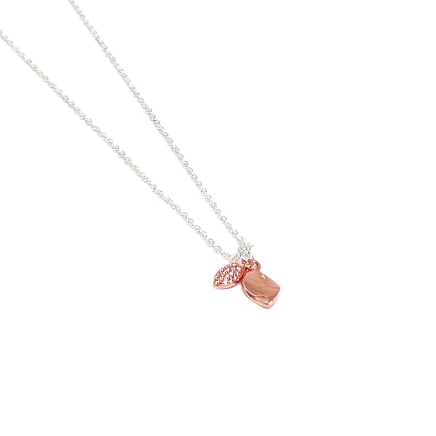 Renee Sparkle Necklace - Rose Gold