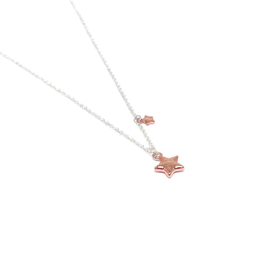 Rio Star Necklace - Rose Gold