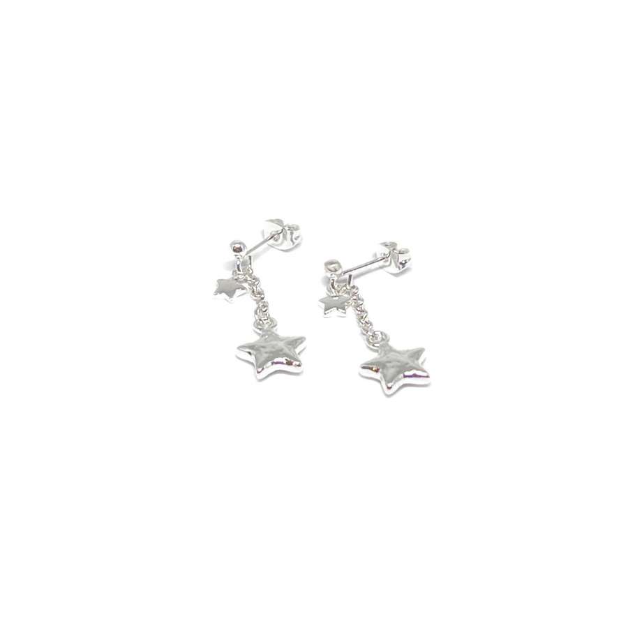 Rio Star Earrings - Silver