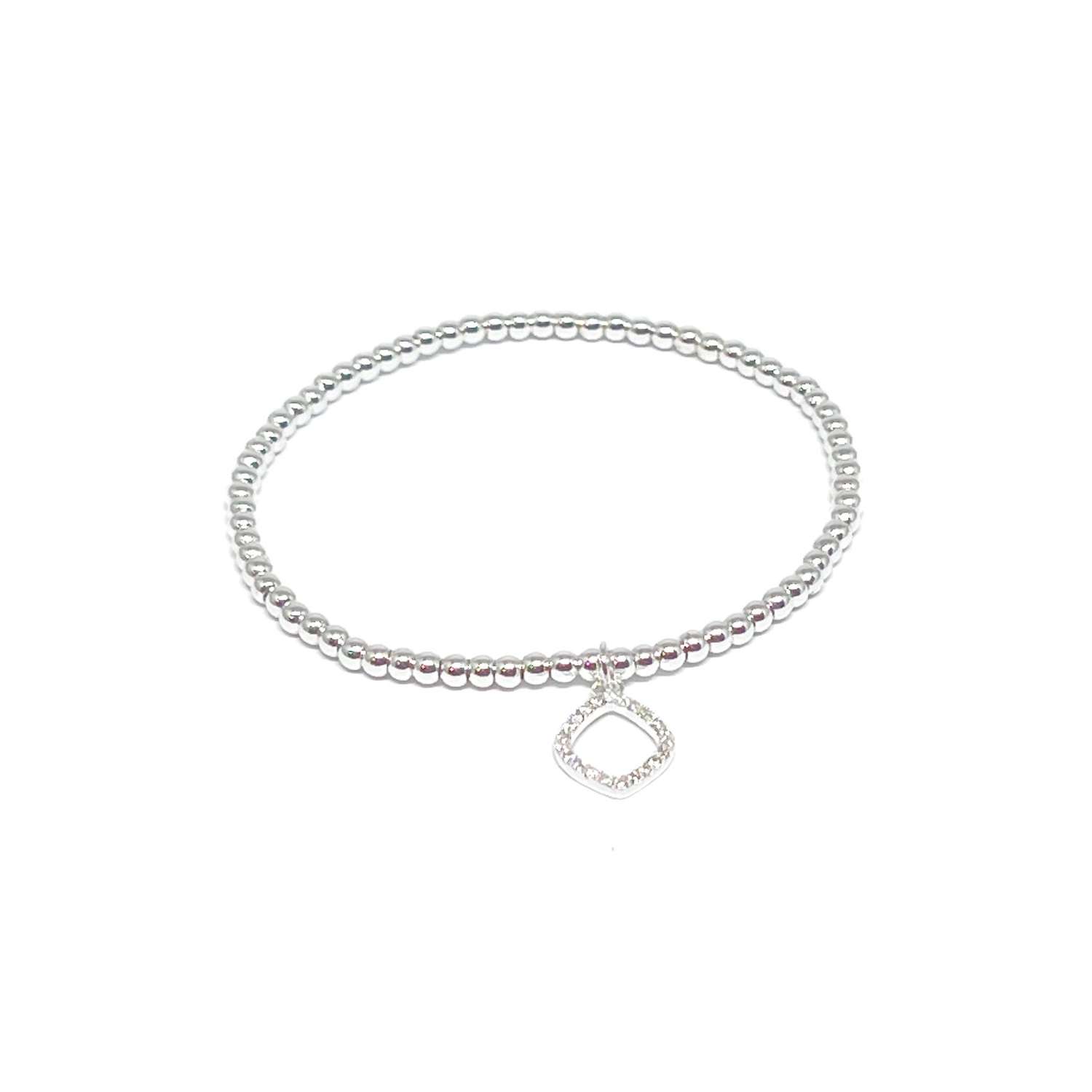 Verity Sparkle Bracelet - Silver