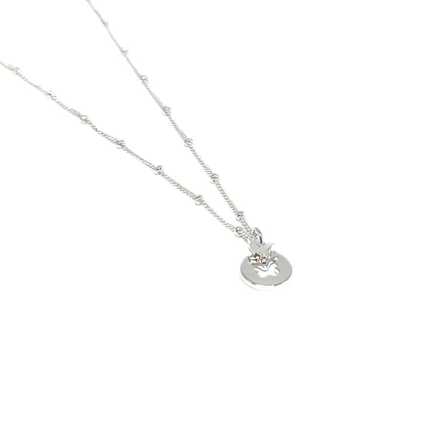 Tula Butterfly Necklace - Silver