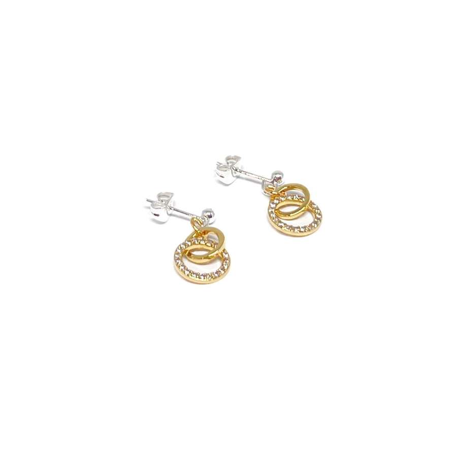 Saskia Link Earrings - Gold