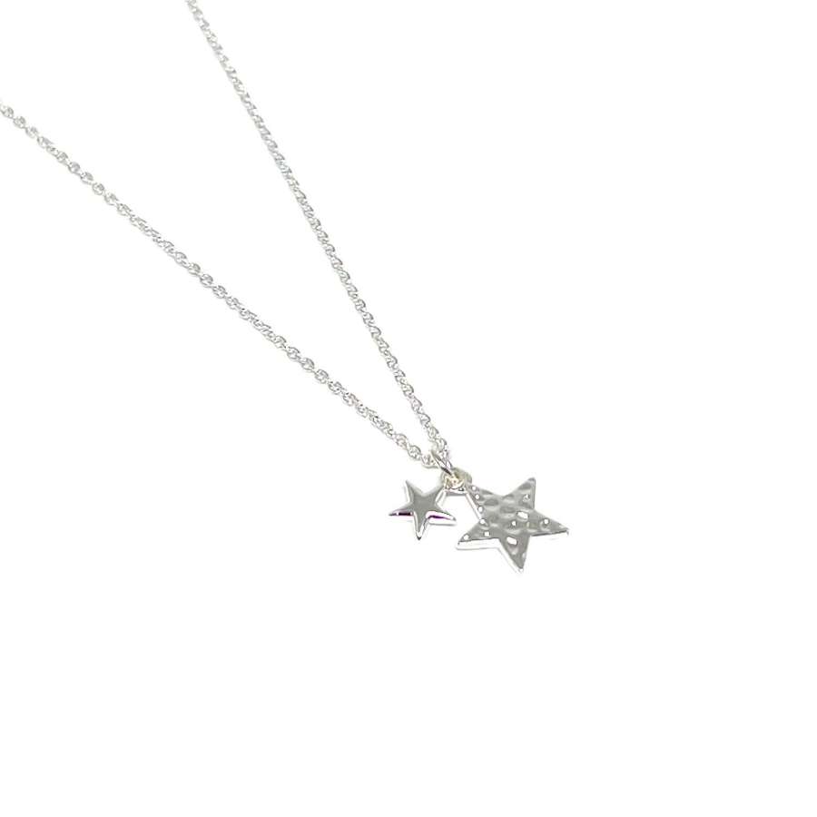 Piper Star Necklace - Silver