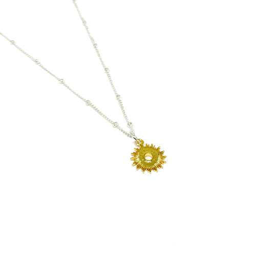 Zendaya Sun Necklace - Gold