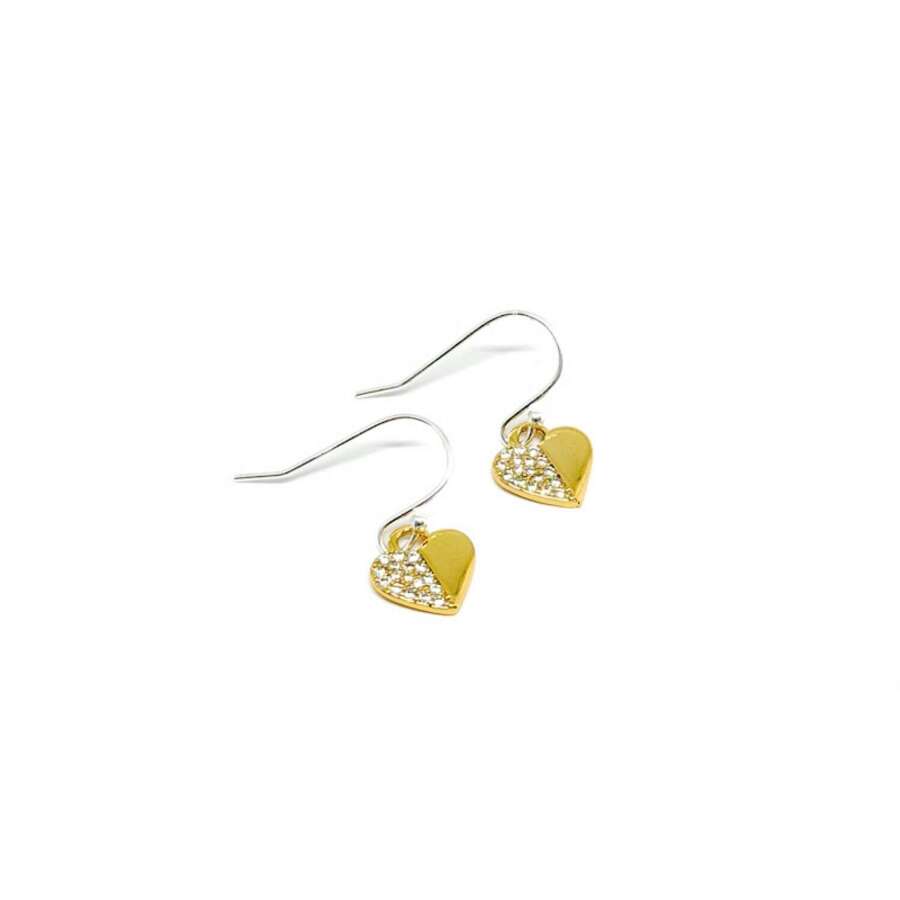 Wila Heart earrings - Gold