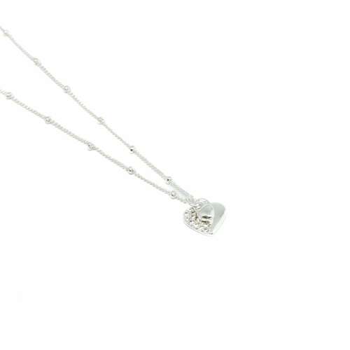 Wila Heart Necklace - Silver