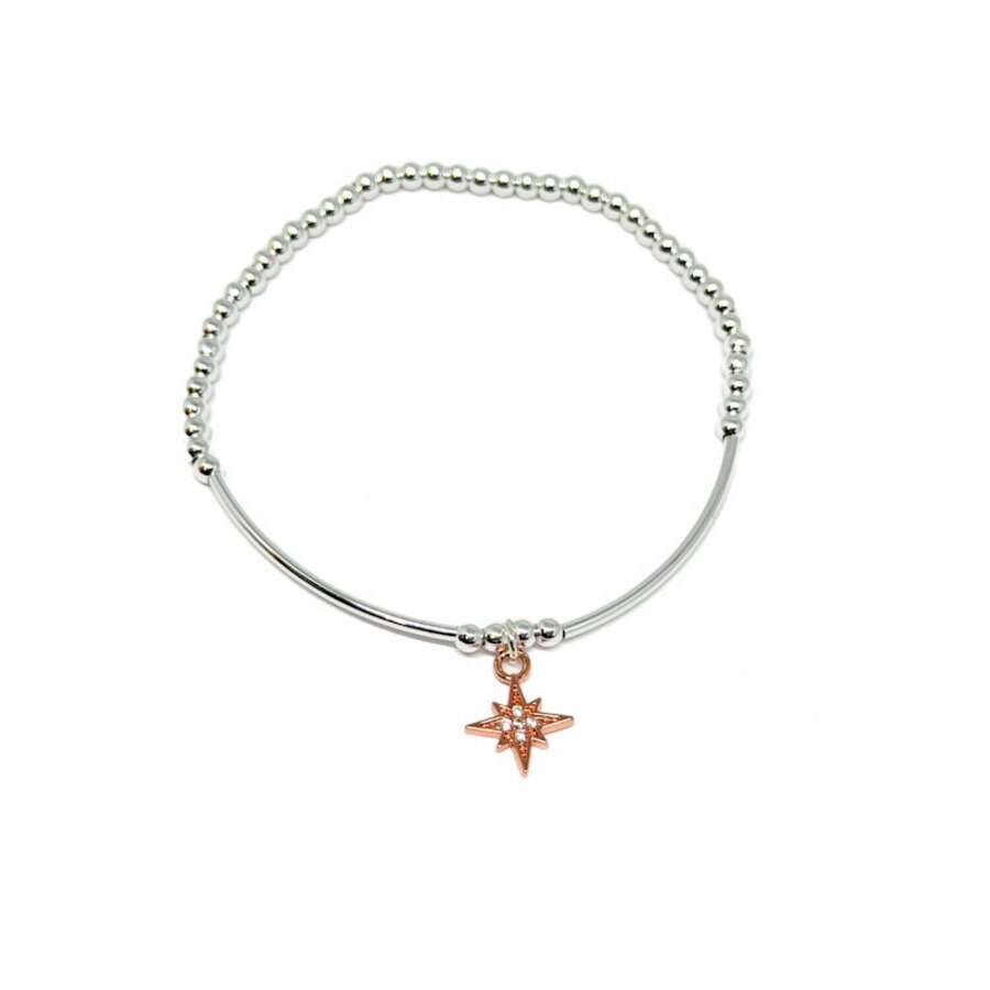 Trista Star Bracelet - Rose Gold
