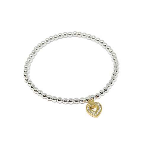 Elio Heart Bracelet - Gold