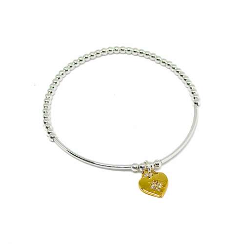 Wila Heart Bracelet - Gold