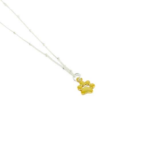 Paloma Paw Necklace - Gold