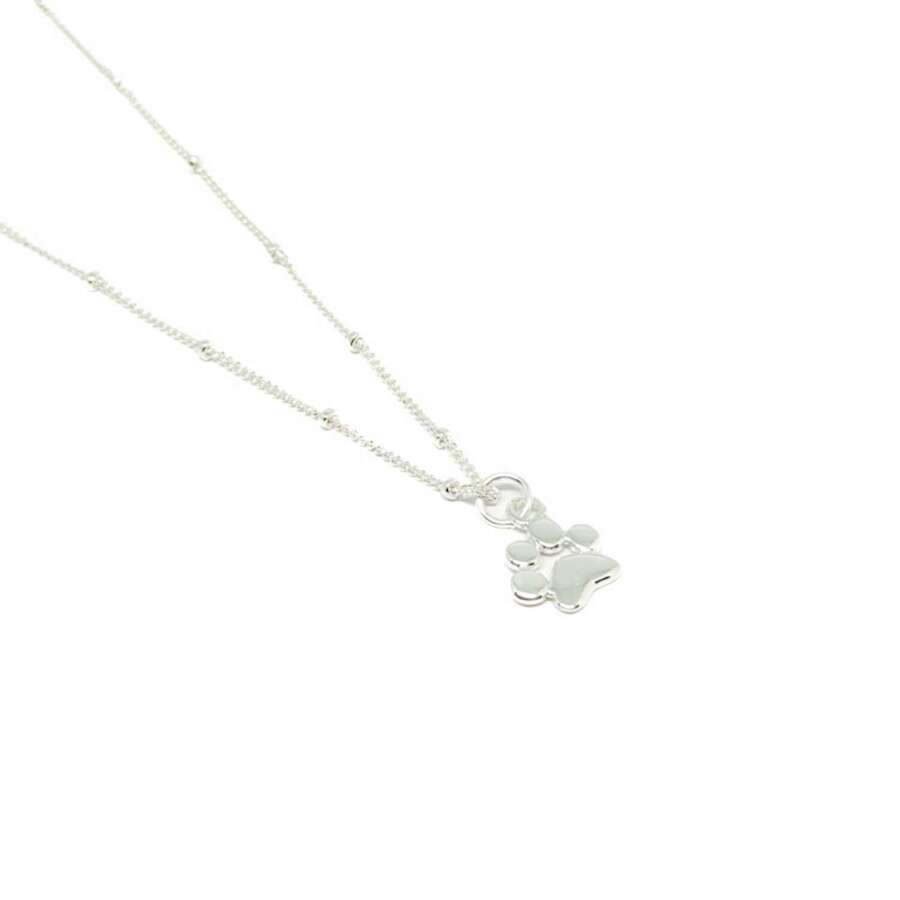 Paloma Paw Necklace - Silver