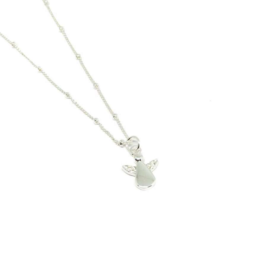 Blyss Angel Necklace - Silver